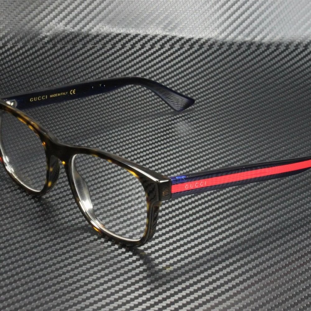 Gucci Black Red 53mm Eyeglasses